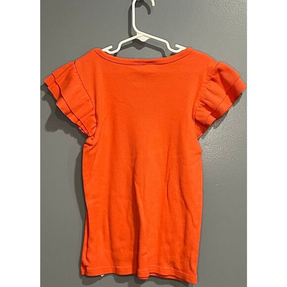 EUC Gap Kids Flutter Sleeve Shirt - Girl's Size XXL - Picture 2 of 3